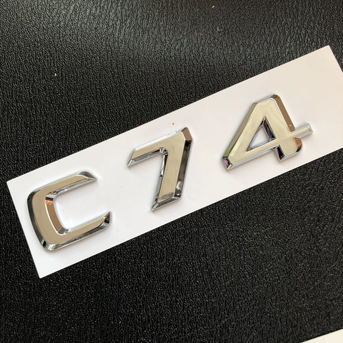 Special Mercedes -Benz C63 логотип автомобилей 6.3 утра боковой загрязненной меткой листовой платы