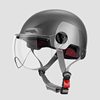 New National Standard 3C Certified Electric Vehicle Helmet for Men and Women, Suitable for All Seasons, Battery Vehicle Safety Helmet, Summer Sun Protection Half Helmet
