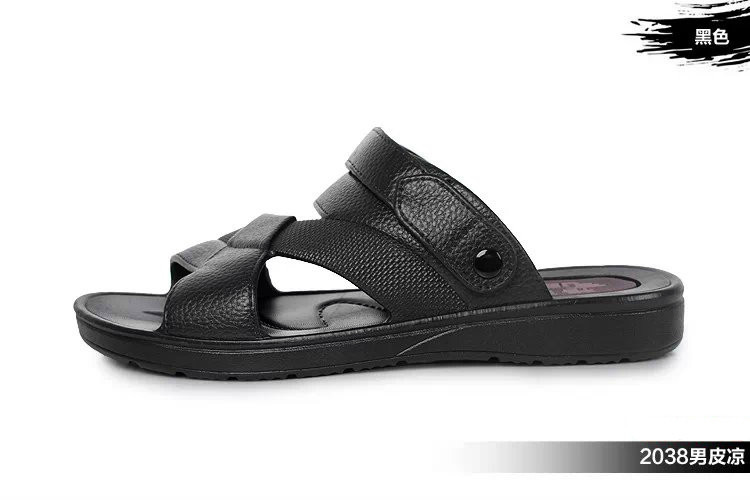 Mùa hè mới Gleeve sandal nam giày đi biển chống trượt Giày nam phiên bản Hàn Quốc của xu hướng giày thông thường thoải mái thoáng khí ngoài trời giày sục nam