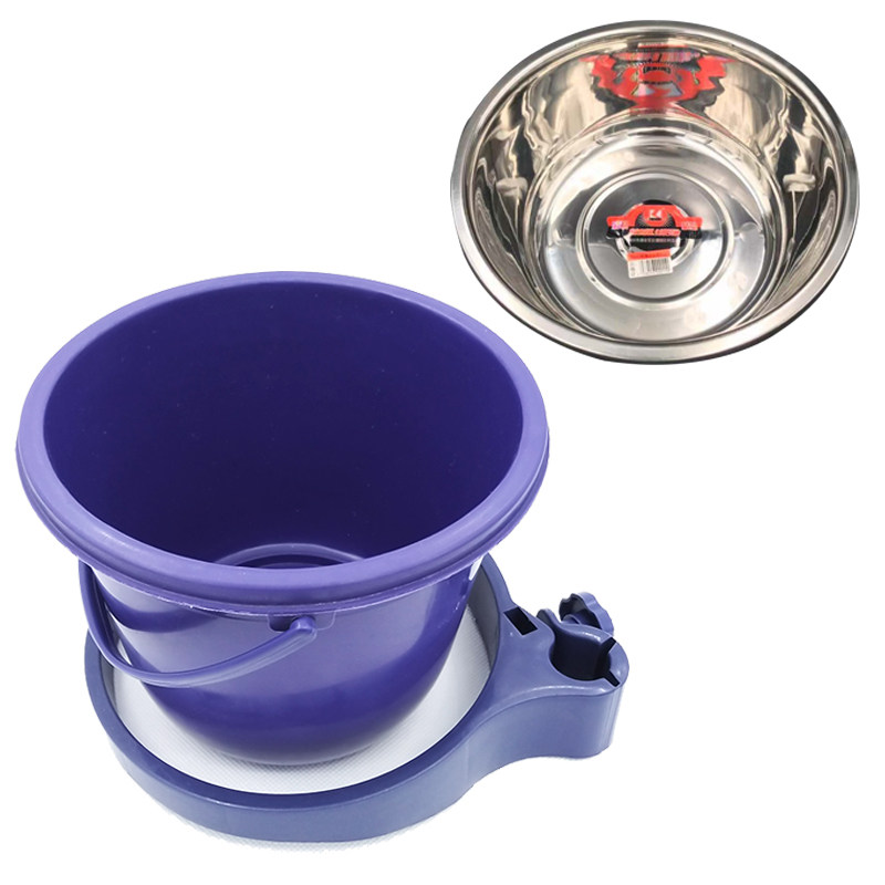 Set items Medical cart Lower small barrel Beauty caravan Fixed shelf bins Bin Collar Hanging Sanitary Barrel Swap for Medicated Bowls