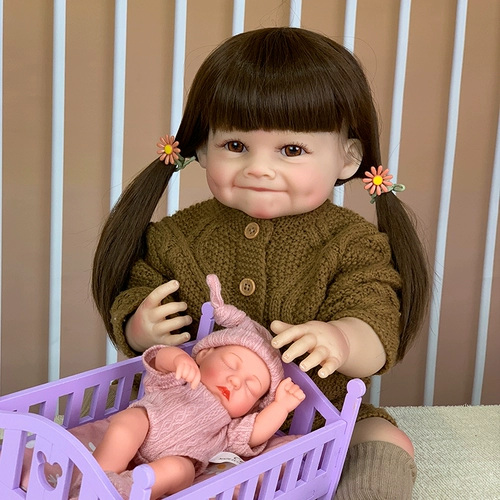 Реалистичная силиконовая кукла из мягкой резины для младенца, игрушка для ванны для одевания, можно стирать, детская одежда, подарок на день рождения