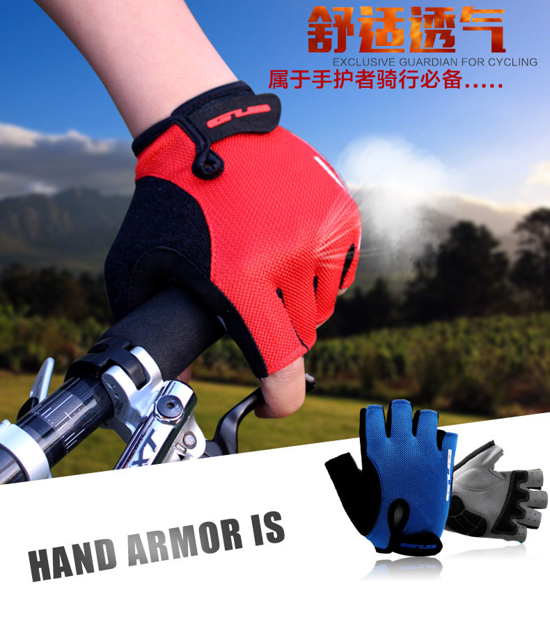 Gants de cyclisme mixte - Ref 2244285 Image 5