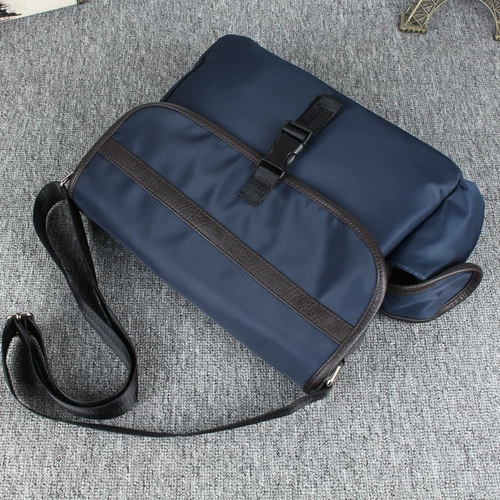 M/爱牧格 Сумка на одно плечо, мужской трендовый ремешок для сумки, ранец, в корейском стиле