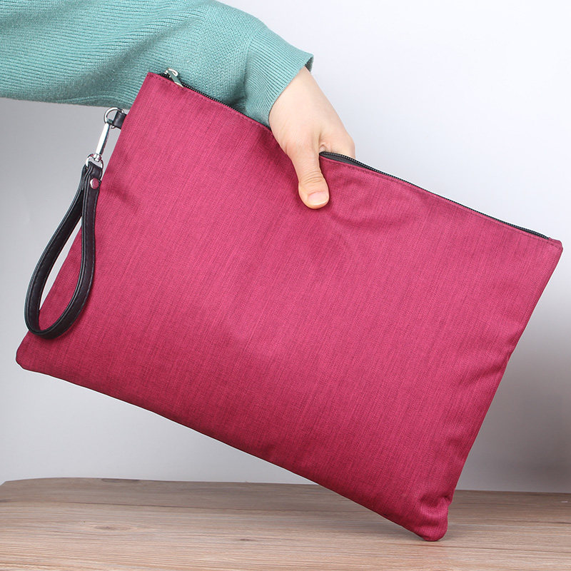 M Aimuge envelope bag women's fashion new large-capacity A4 bag clutch bag simple casual file bag