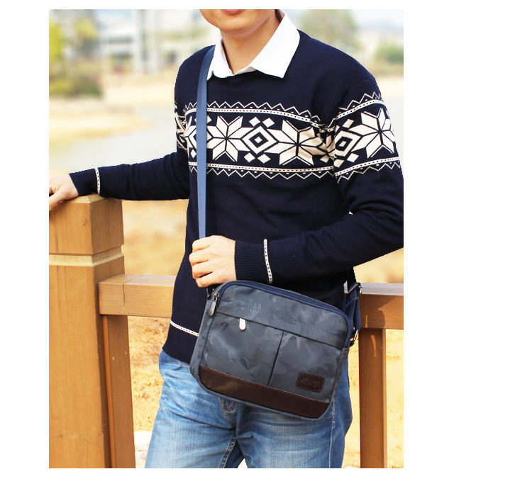 M / 爱 牧 Túi đeo vai xu hướng thể thao và giải trí nam túi nhỏ nylon Túi vải Oxford không thấm nước Túi Messenger túi michael kors