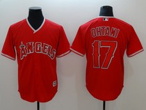 MLB baseball suit Angels match suit 17 OHTANI Jersey short sleeve match training suit