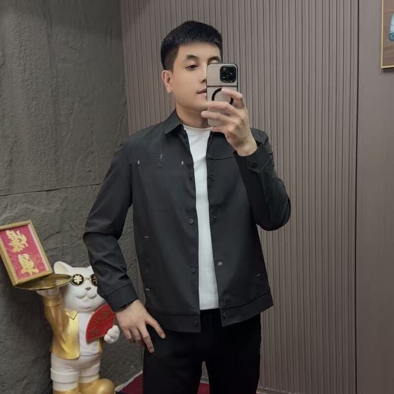 2026-99119 Spring Thin Jacket Outdoor Soft Shell Jacket Business Casual Executive Jacket