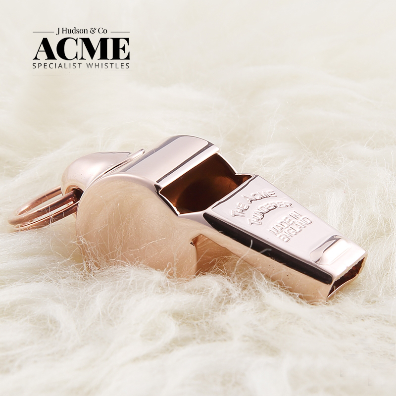 UK ACME60 5 Rose Gold Official High-end Gift Box Set Group Memorial Whistle Self-Customized Motif Gift