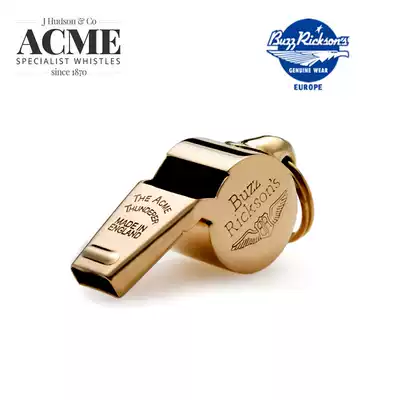 Buzz Ricksons World War II re-engraved Air Force whistle brass flying whistle limited edition heart gift gift gift bag