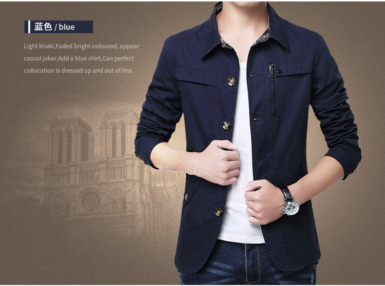 Blouson homme manches longues en Coton - Ref 3116663 Image 16