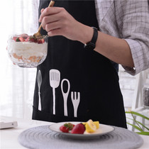 Nordic style simple apron tableware apron home apron creative restaurant apron baking housework apron all Cotton