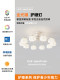 Living Room Lamp with Fan Hall Main Lamp Cream Style Nordic Simple Modern Bedroom Dining Room Lamp Silent Fan Lamp