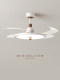 Restaurant Fan Light 2026 New Cream Style Ultra-Thin Fan Chandelier Restaurant Home Integrated Bedroom Ceiling Fan Light