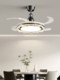 Restaurant Fan Light 2026 New Model Full Spectrum Eye Protection Antique Style Light Luxury High-End Bedroom Study Invisible Fan Light