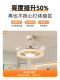 Living Room Fan Light, Cream Style, Light Luxury, High-End Crystal Invisible Ceiling Fan Light, Modern Eye Protection, Home Dining Room and Bedroom Light