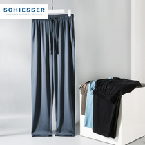 Schiesser Shuja Home pants Mens thin Pure Cotton Sleeping Pants Pyjamas 2022 Summer New Pants Casual Long Pants