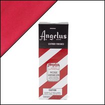 Angelus Rose Leather Dye Rose red Leather Dye Crystal bottom Dye