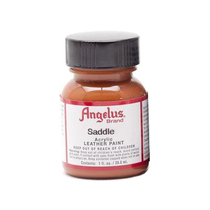 Angelus Saddle sneakers custom Saddle brown hand-painted pigment remoting agent Angelus