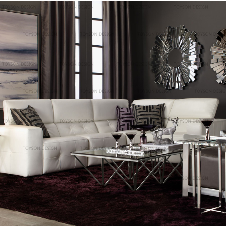 Wrought sắt bàn cà phê vàng ánh sáng sang trọng đồ nội thất tối giản hiện đại Bắc Âu sáng tạo phòng khách kính bàn cà phê bảng hình chữ nhật - Bàn trà bàn ghế gỗ hiện đại