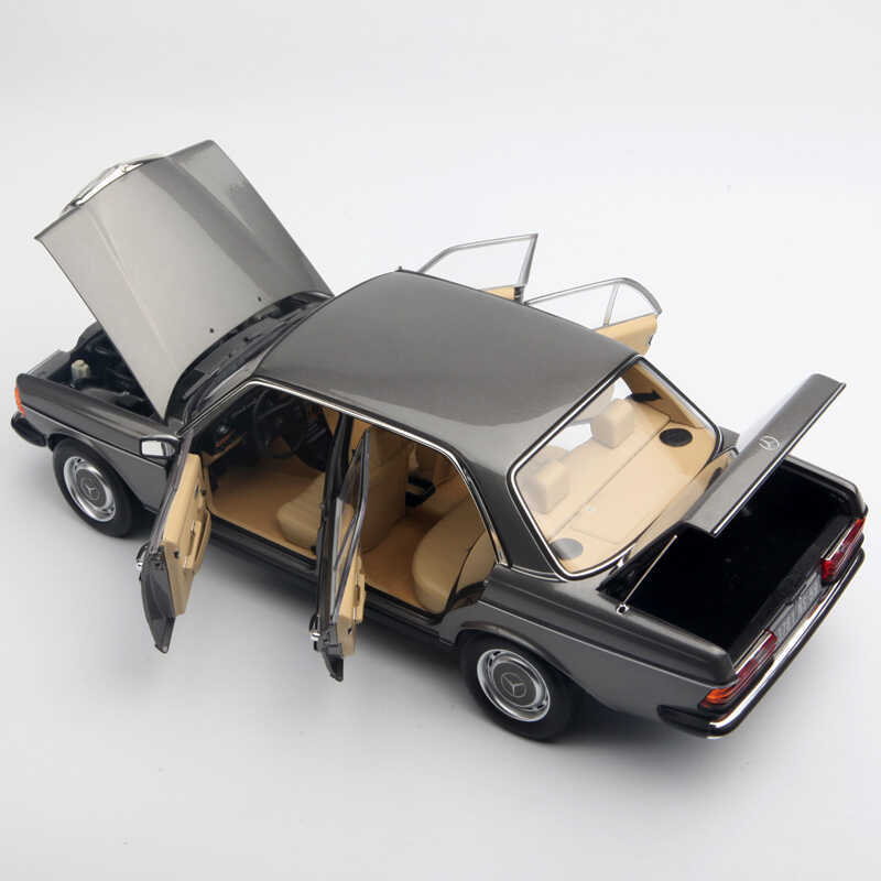Norev 1/18 Mercedes-Benz 200 1982 Alloy Car Model Ornament Mercedes-Benz W123 Four Doors Openable