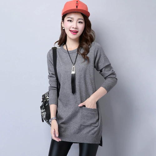 Осеннее длинное демисезонное трикотажное шерстяное платье, подходит для подростков, средней длины, коллекция 2022, в западном стиле