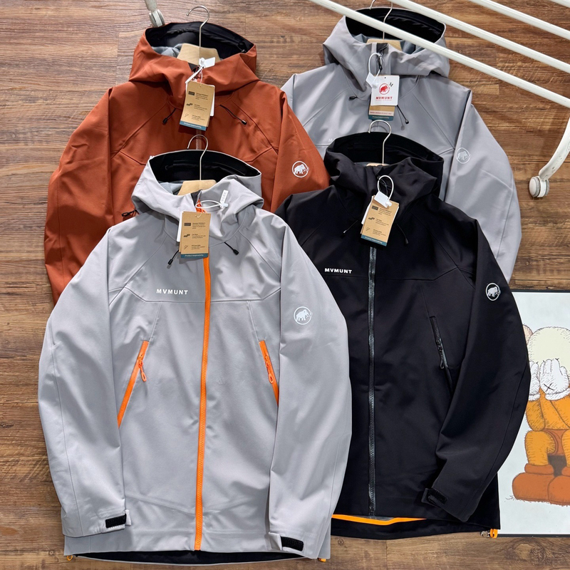 Mammoth Men's Winter Field Jacket Autumn/Winter Soft Shell Fleece-Lined Windproof Waterproof Mountaineering Jacket Mammoth Men's Winter Field Jacket Autumn/Winter Soft Shell Fleece-Lined Windproof Waterproof Mountaineering Jacket