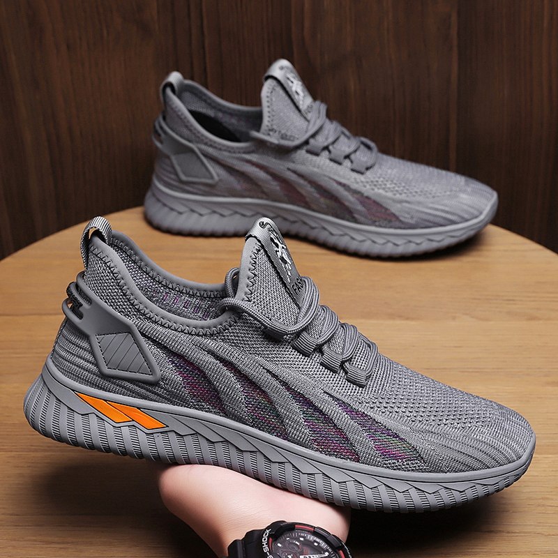 2022 new Putian men's shoes autumn casual running sneakers men's winter flying woven mesh coconut trendy shoes
