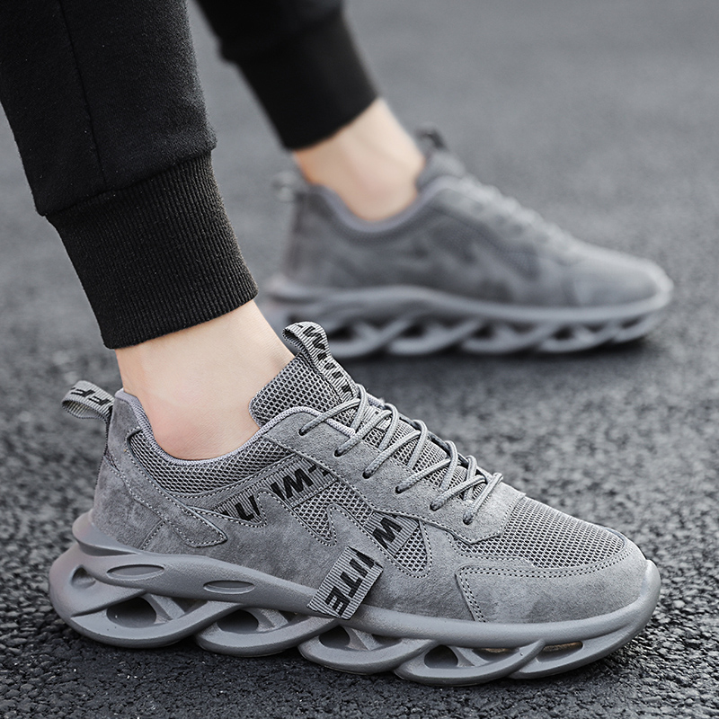 Spring men's shoes 2022 new labor insurance shoes men's waterproof and non-slip construction site work work men's sports and leisure tide shoes