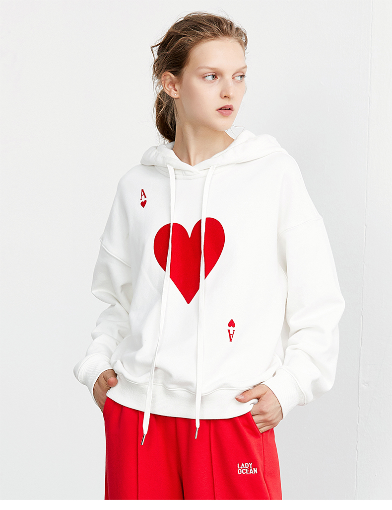 Sweatshirt femme en Coton - Ref 3214832 Image 7
