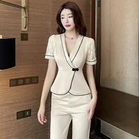 8110 абрикосовые штаны