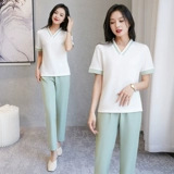 Элитный летний комбинезон, для салонов красоты