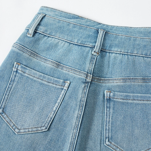 Мегафон, джинсы, летние универсальные флисовые светлые штаны, подходит для подростков, высокая талия, оверсайз, свободный крой