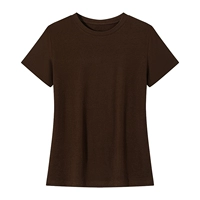 Кофейная футболка, короткий рукав