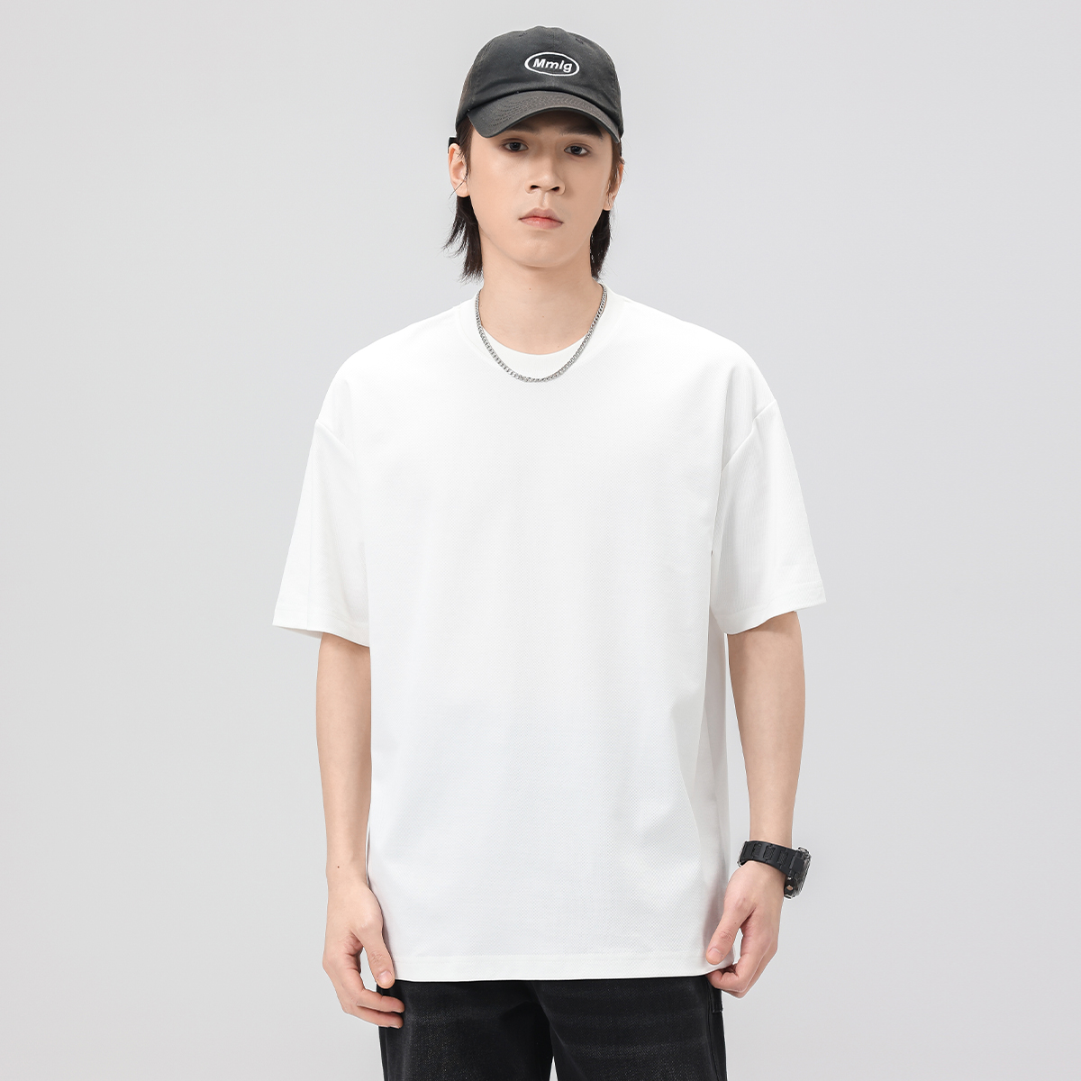 Y2K潮流复兴中的蓝锁与富格元素男装短袖T恤👕