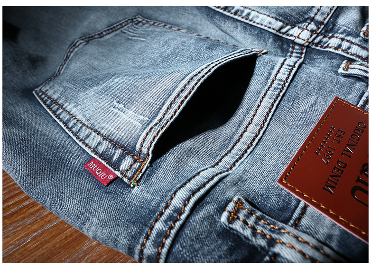 Jeans pour jeunesse droite en vrac en coton pour automne - Ref 1478003 Image 54