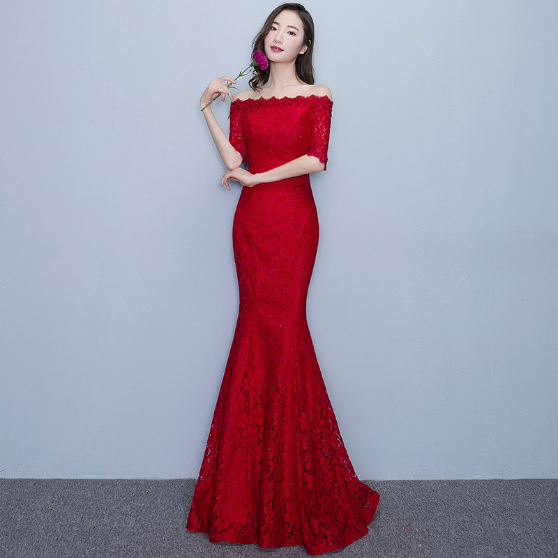Robe du soir conventionnel - Ref 3212946 Image 1