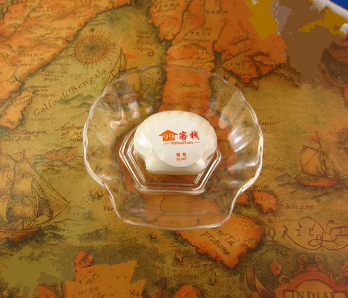 Прозрачная акриловая мыльница круглой формы в форме ракушки, мыльница, мыльница, принадлежности для туалетной комнаты в гостиничном номере