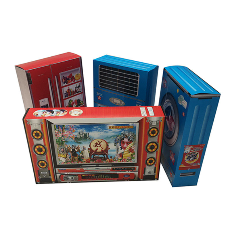 Solid Paper Zez-TV Washing Machine Air Conditioning Fridge Home Appliances Suit Burning Paper Mid-To-Grave