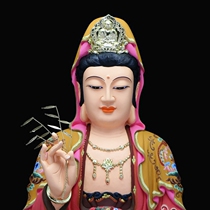 Guanyin Buddha statue Guanyin Bodhisattva statue resin Buddha statue Nanhai Guanyin Bao Ping An Buddha Hall home category offering ornaments