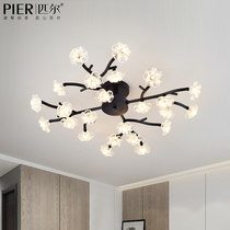 Creative personality Nordic lamp branches living room ceiling lamp led simple modern atmosphere home childrens bedroom lamp