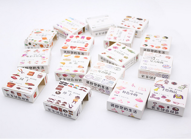 Box Fit Ripping and Paper Adhesive Tape Ancient Scenery Decoration Whole Rolls Of Hand Ledger Adhesive Tapes ARROW DIY PHASE BOOK ADHESIVE TAPE