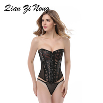 New Palace Wedding Dress Simple Corset Breathable Mesh Summer Thin Body Shaping Body Vest Corset