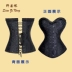 Gothic đầy đủ xoắn ốc thép corset corset bụng corset cơ thể định hình đồ lót tòa án phần eo eo quần áo phụ nữ