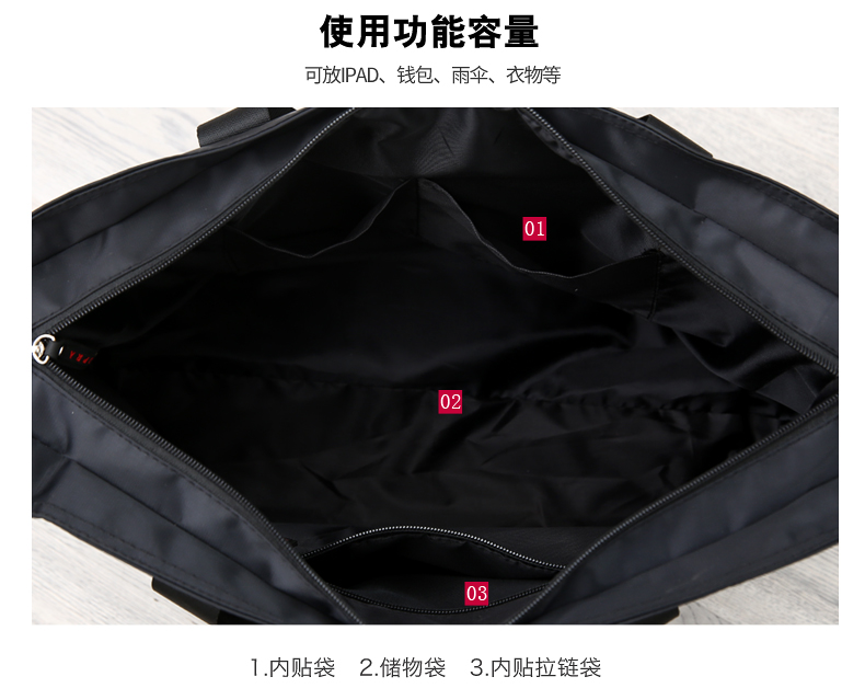 Túi đựng đồ thể thao không thấm nước túi duffel khoảng cách ngắn dung lượng nhỏ xách tay du lịch túi bé trai và túi vải nylon dày túi du lịch túi trống du lịch