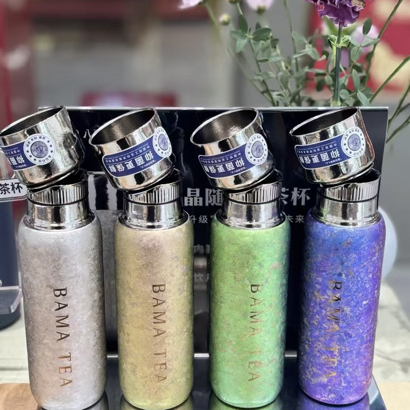 [Sf Express] Bama Titanium Crystal Cup 2.0 Pure Titanium Gift Box and Gift Bag Packaging, Full Video of Delivery and Accessories Details
