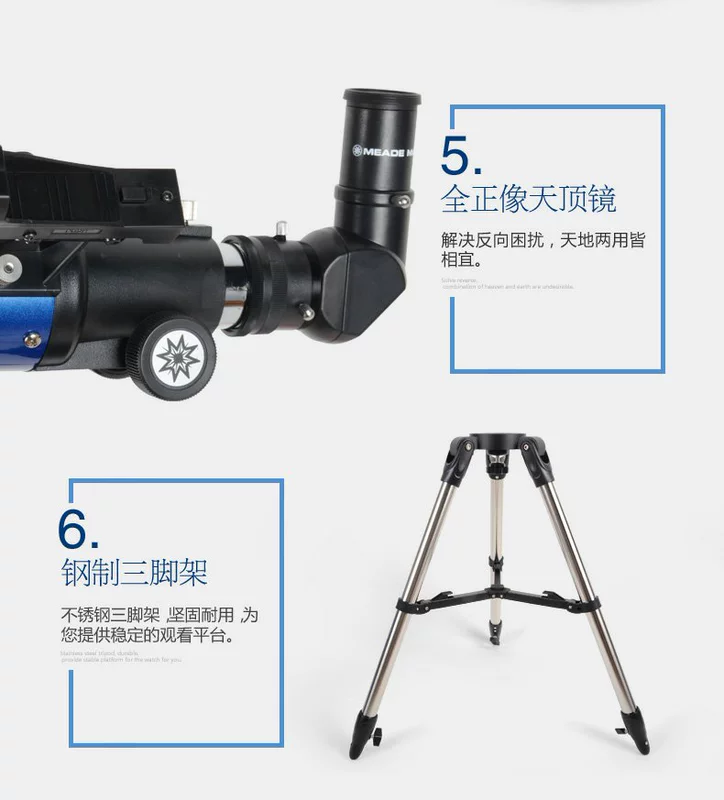 Kính thiên văn Mead 90EQ - Kính viễn vọng / Kính / Kính ngoài trời