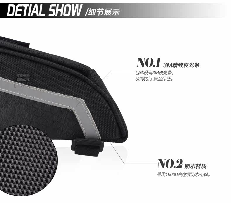 Sacoche pour vélo mixte EASYDO - Ref 2214289 Image 9