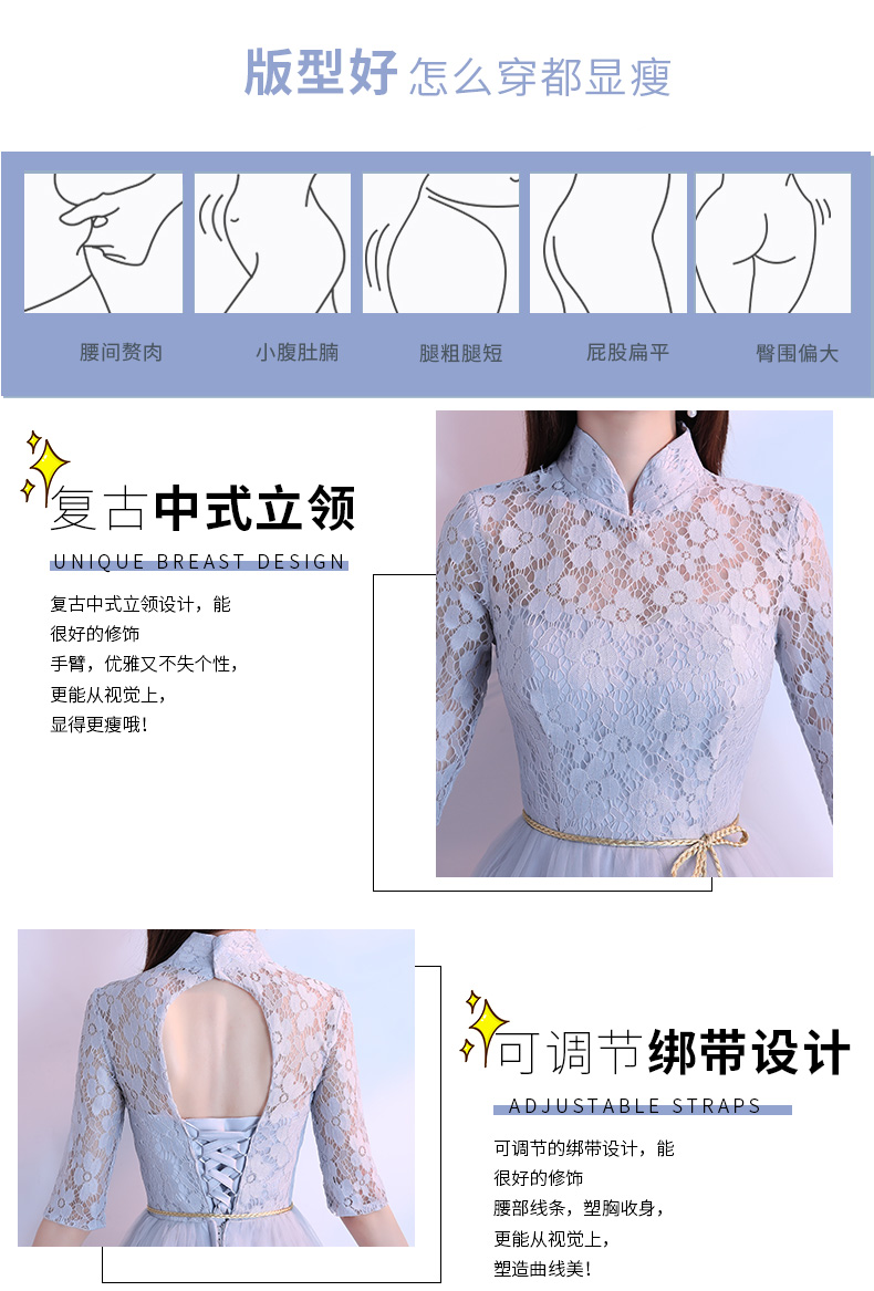 Robe de soirée NIANZHU     conventionnel - Ref 3210164 Image 12