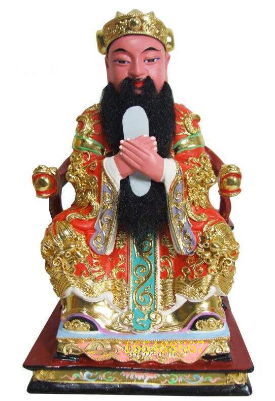 Handcrafted Pendulum of the Three Officers of the Three Judges The Statue of Heaven The Statue of God Incense Wood Sculpture Statue of the Buddha Statue Buddha is ordered to be 30cm 