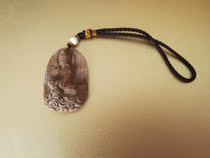Sandalwood pendants Guanyin Bodhisattva pendants to ensure peace and wood carving Buddha statues